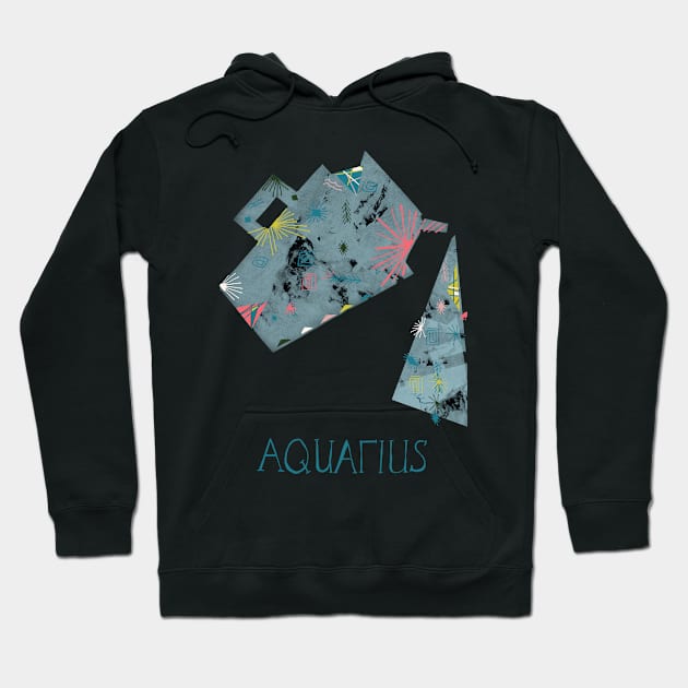 Aquarius Hoodie by nosheendesigns